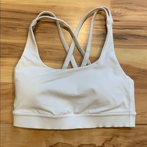 lululemon white sports bra